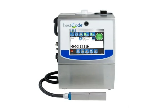 bestcode continuous inkjet printer high speed mesin coding