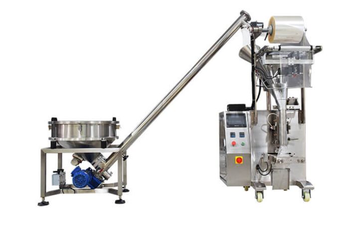 Low Cost Full Automatic Powder Packing Machine With Auger Lifter (Lifting And Feeding) mesin filling powder landpacking