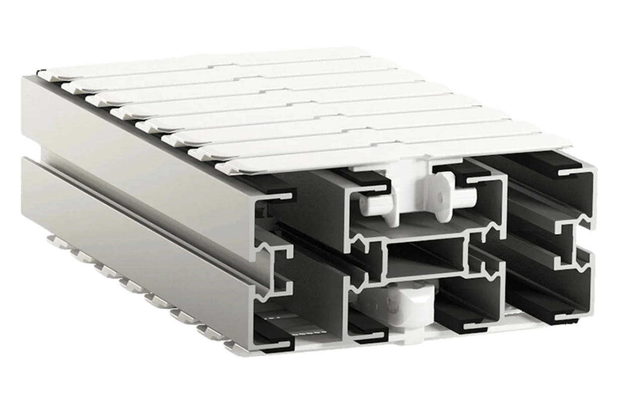 mesin conveyor napro sebagai reseller flexlink menjual plastic conveyor