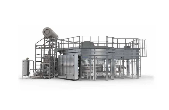 napro menjadi reseller mesin volumetric filling krones indonesia integrated filler-mixer block