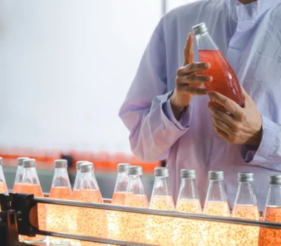 mesin filling liquid glass